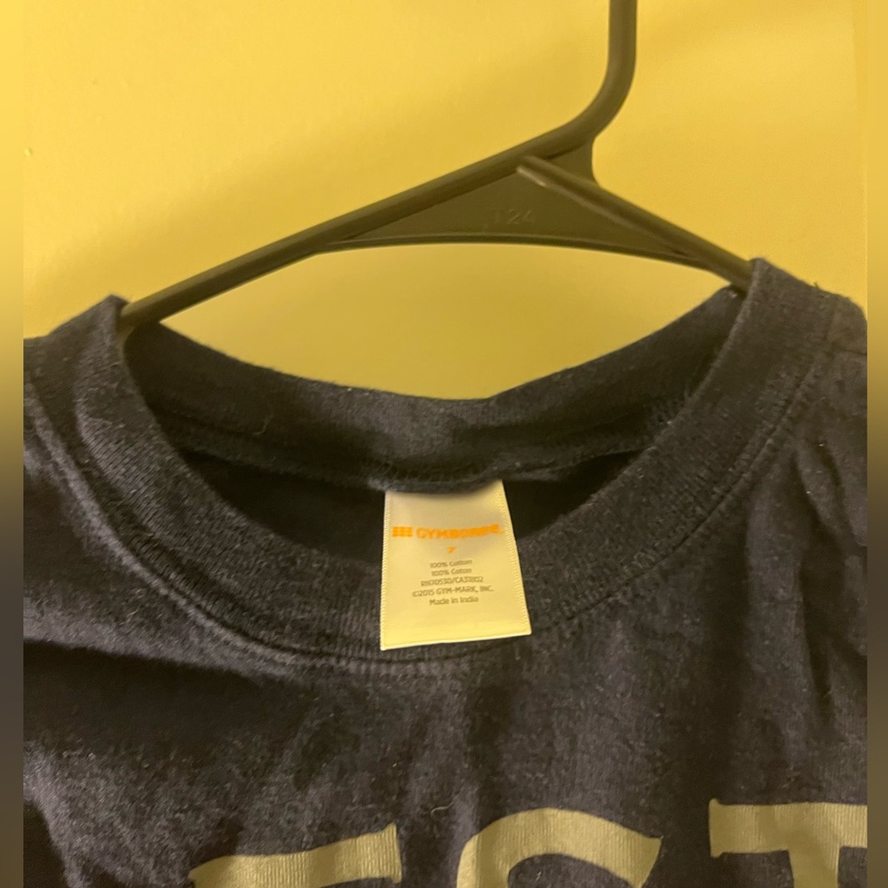 Gymboree Boys Graphic Print Muscle Shirt Tank Size 7 Blue - Picture 3 of 6